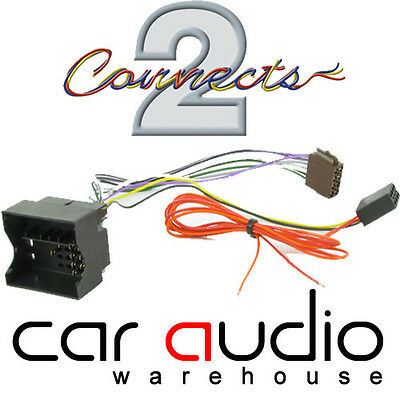 Connects2 CT20AU01 - Audi A2 A3 A4 A6 TT Car Stereo Radio ISO Harness Adaptor Wiring Cable Lead