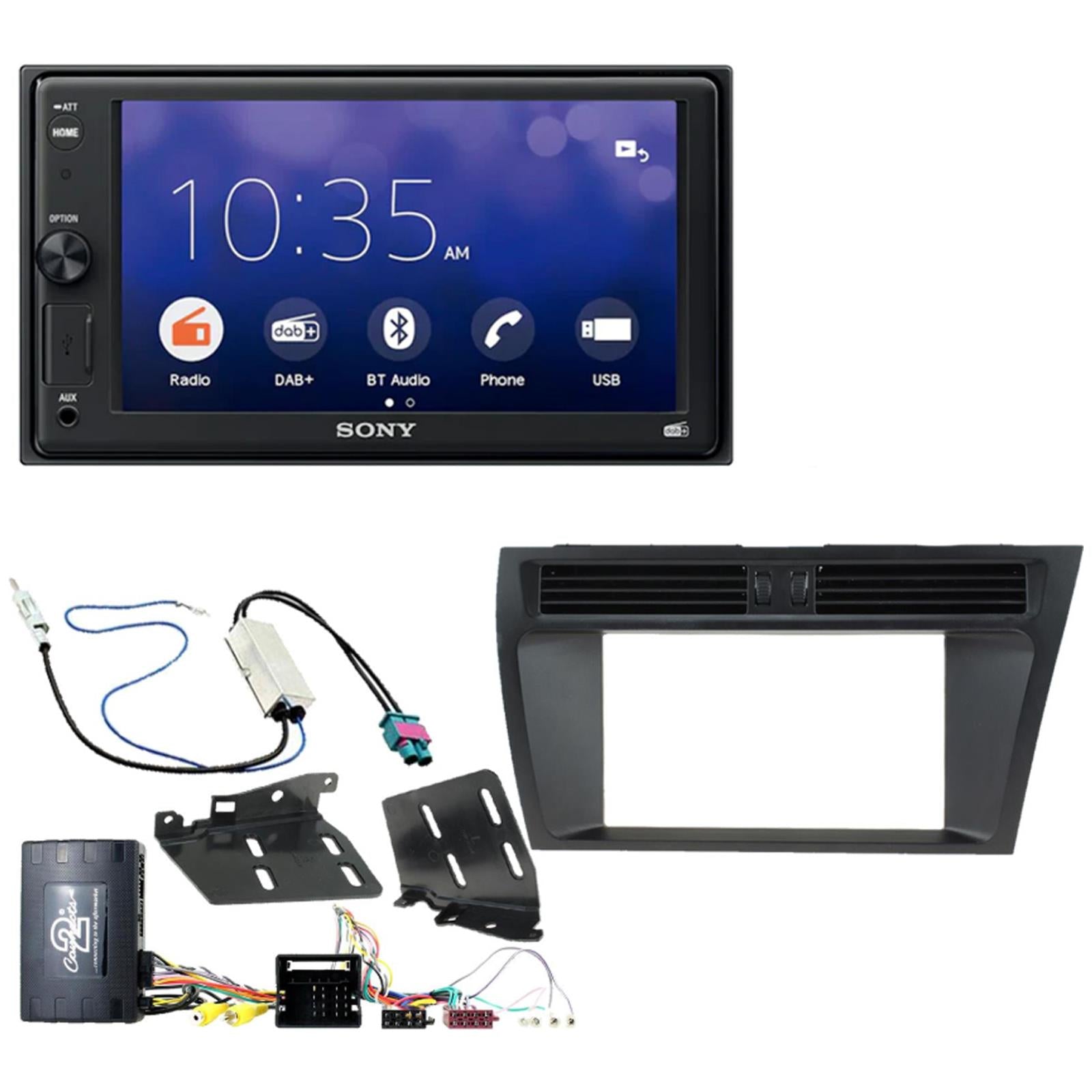 Sony 6.2" Screen Bluetooth|DAB Double Din + Fitting Kit - to fit Audi A4 2008-15 | Audi A5 2008-15