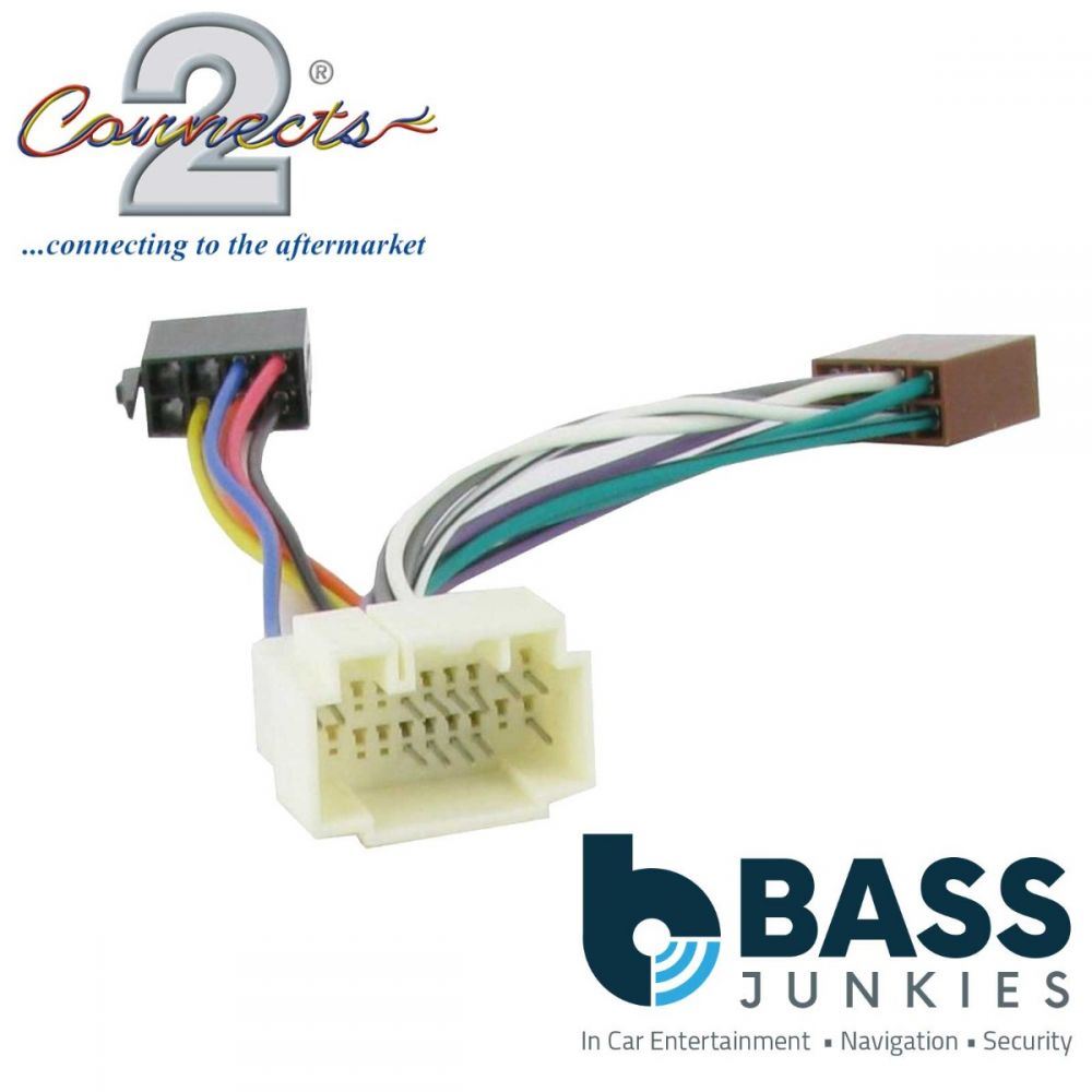 Connects2 CT20HD02 - Honda All Models Car Stereo Radio ISO Harness Adaptor Wiring