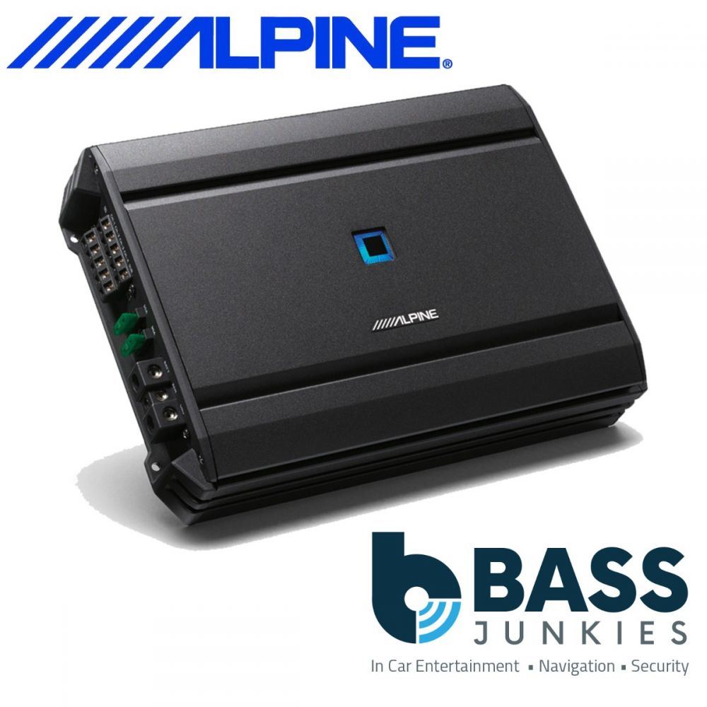 Alpine S-Series S-A55V 1100 Watts Class D 5-Channel Car Amplifier