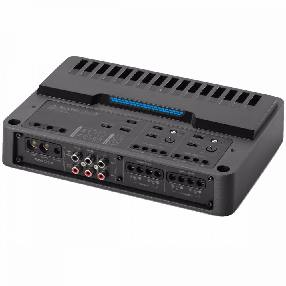 JL Audio RD400/4 - RD 400 Watts 4 Channel Class D Full Range Car Amp Amplifier