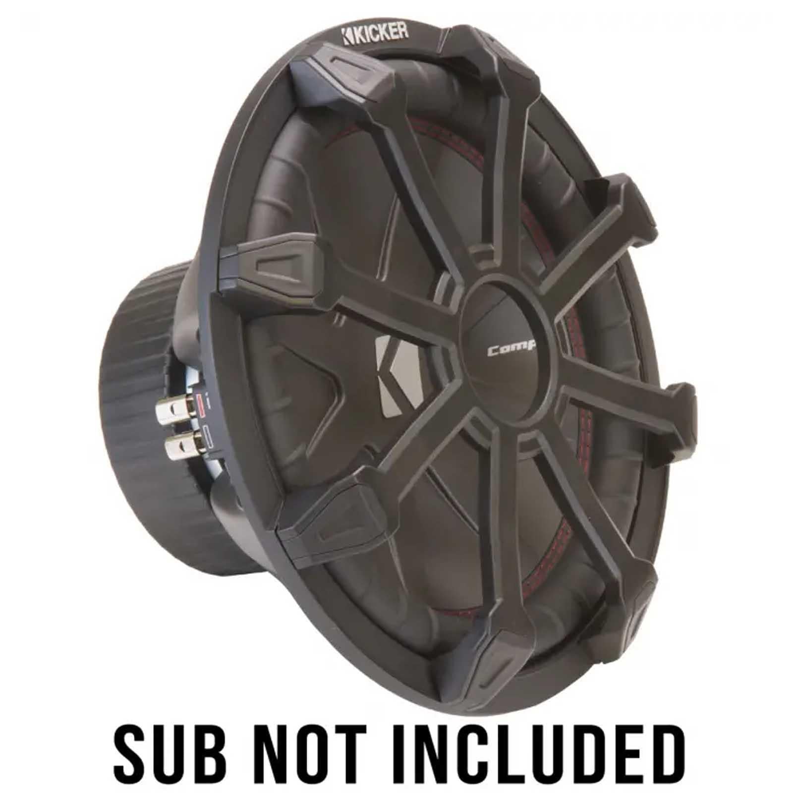 Kicker 43CWR12G - 12" CompR CompRT CompC Car Sub Subwoofer Grille