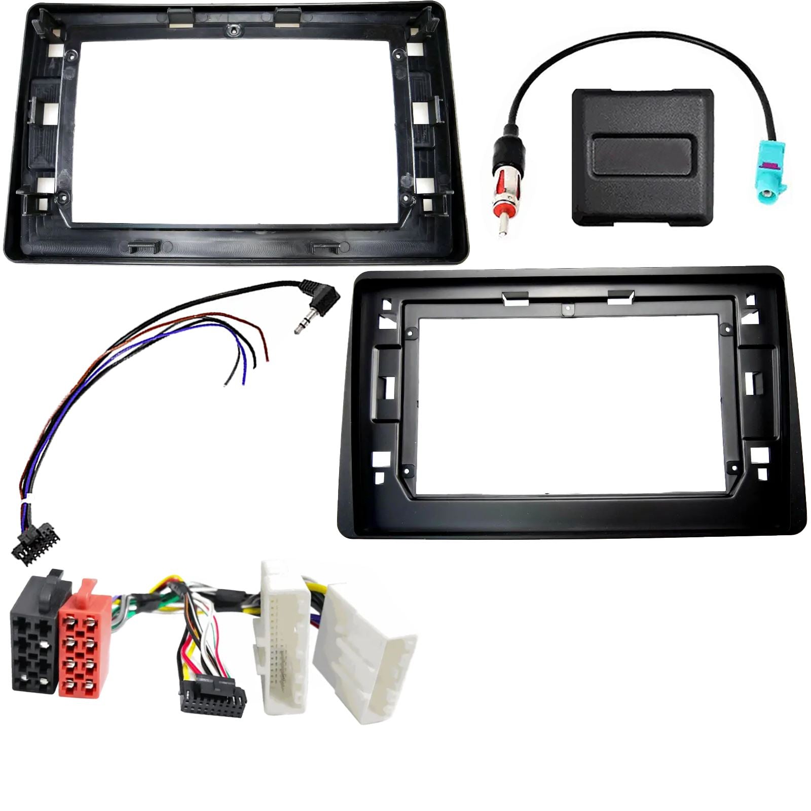 For Renault Duster 2018- Fascia Panel Interface For 9" Android Car Radio Screen