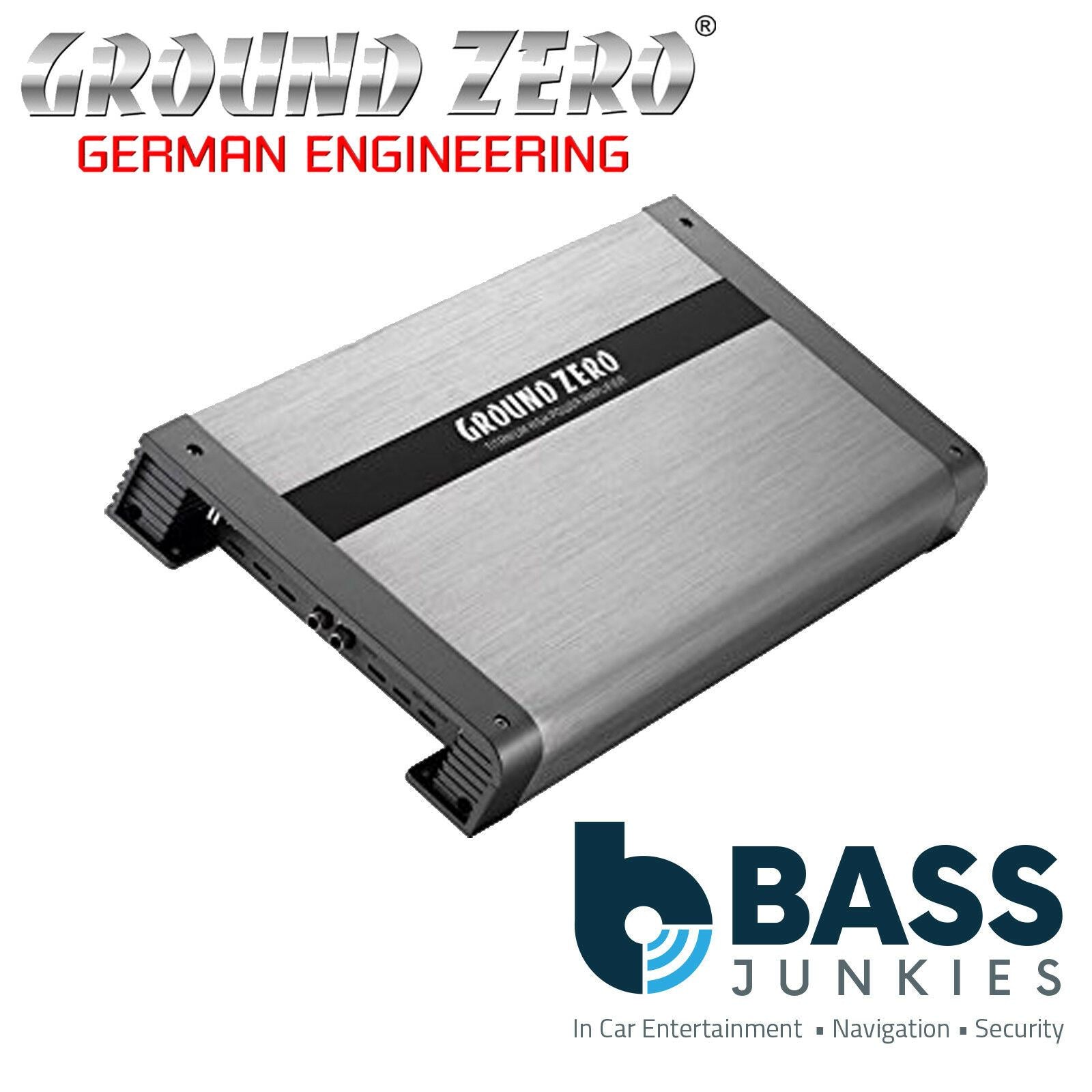 Ground Zero GZTA 2155X-II - 2 Channel 400 Watts @ 4 ohm Car Amp Amplifier