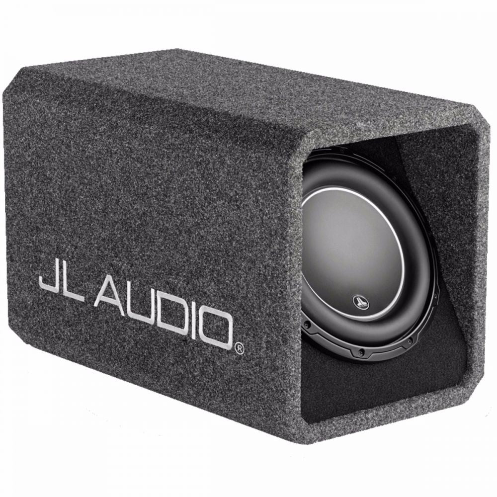 JL Audio HO110W6V3 - HO Wedge Ported Enclosure with Single 10" Inch 600 Watts Driver (10W6v3-D4)
