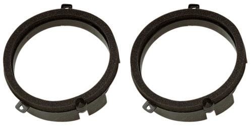 Connects2 CT25MC03 - Mercedes-Benz C-Class W202 1993 - 2000 165mm 6.5" Car Front Door Speaker Adapter Brackets