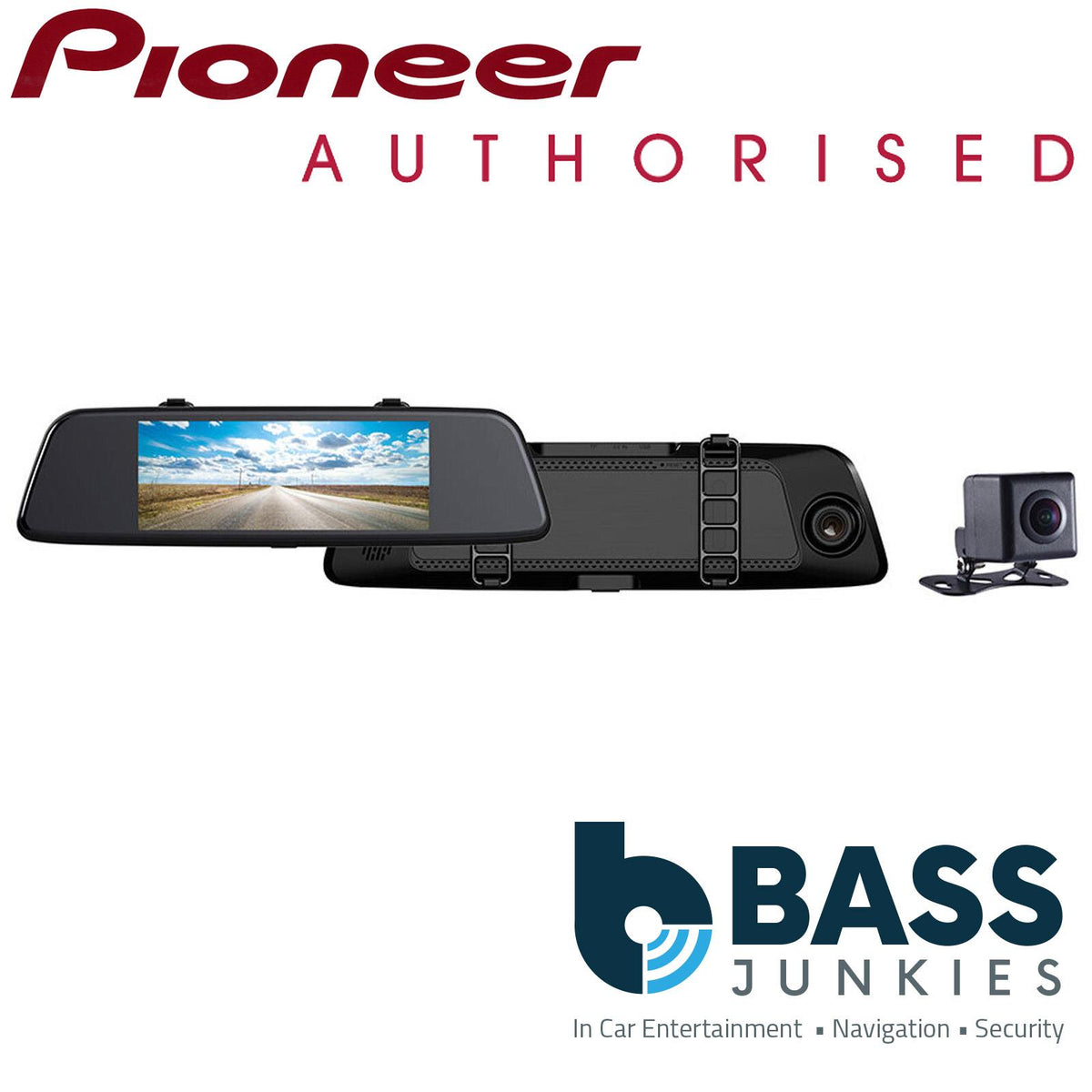 Pioneer VREC-150MD Full HD (Front & Rear) Dash Cam & Rear Reversing Camera Kit