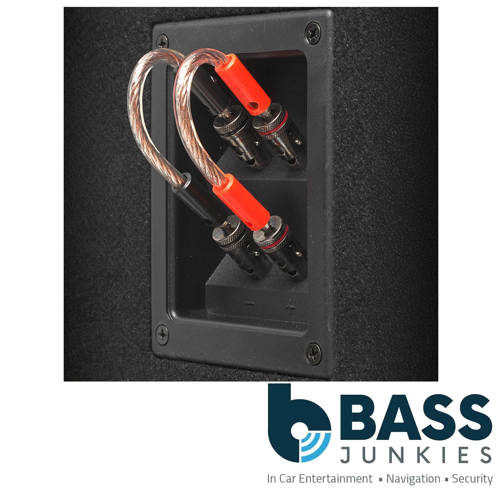 Gas MAX B1-38 - 3000 Watts 8 Inch 20cm Triple Vented Enclosure Car Subwoofer