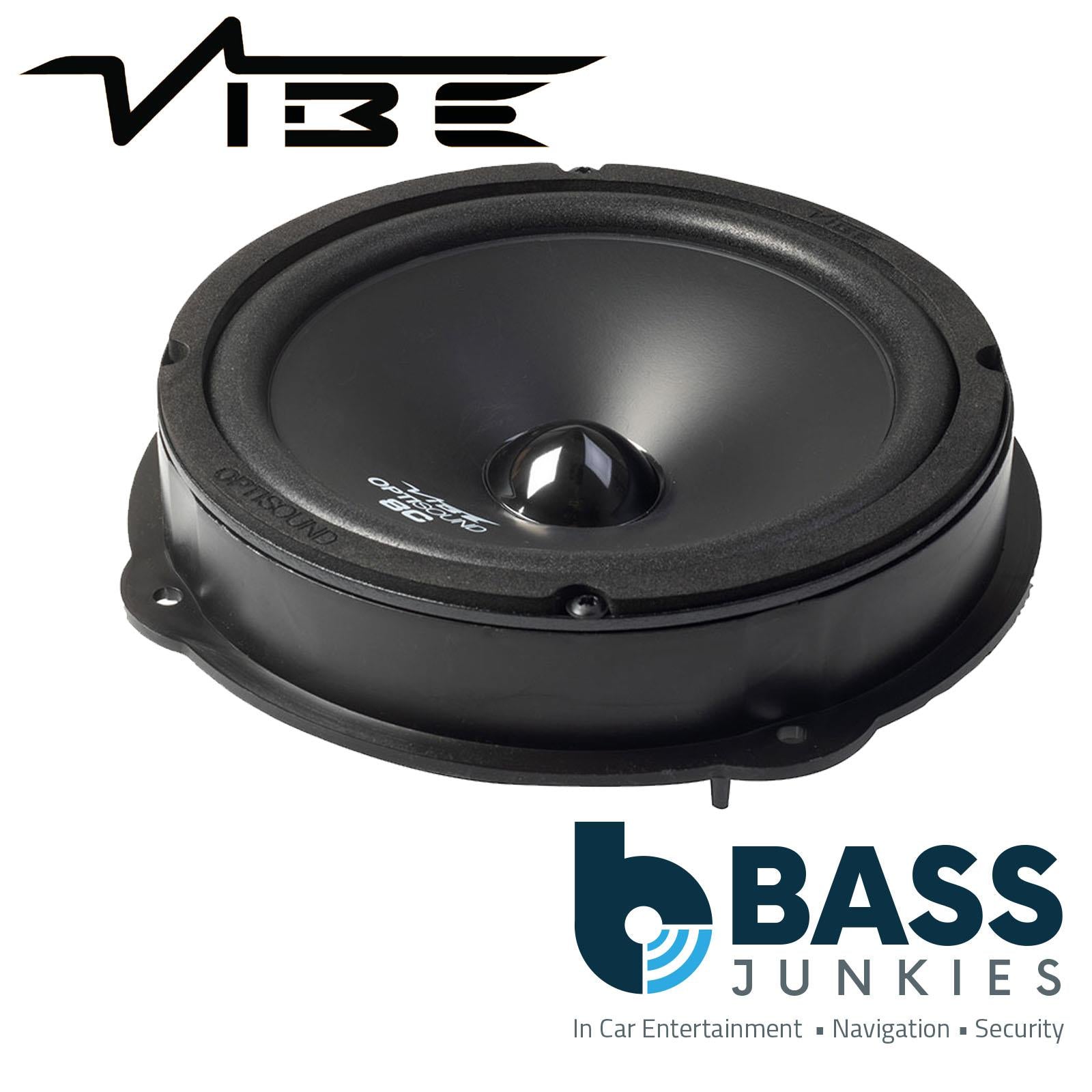 VIBE OPTI8A3-V0 2-Way 8" 4Ohm 360W Audi A3 A6 Q3 Q5 Car Front Door Speaker Kit