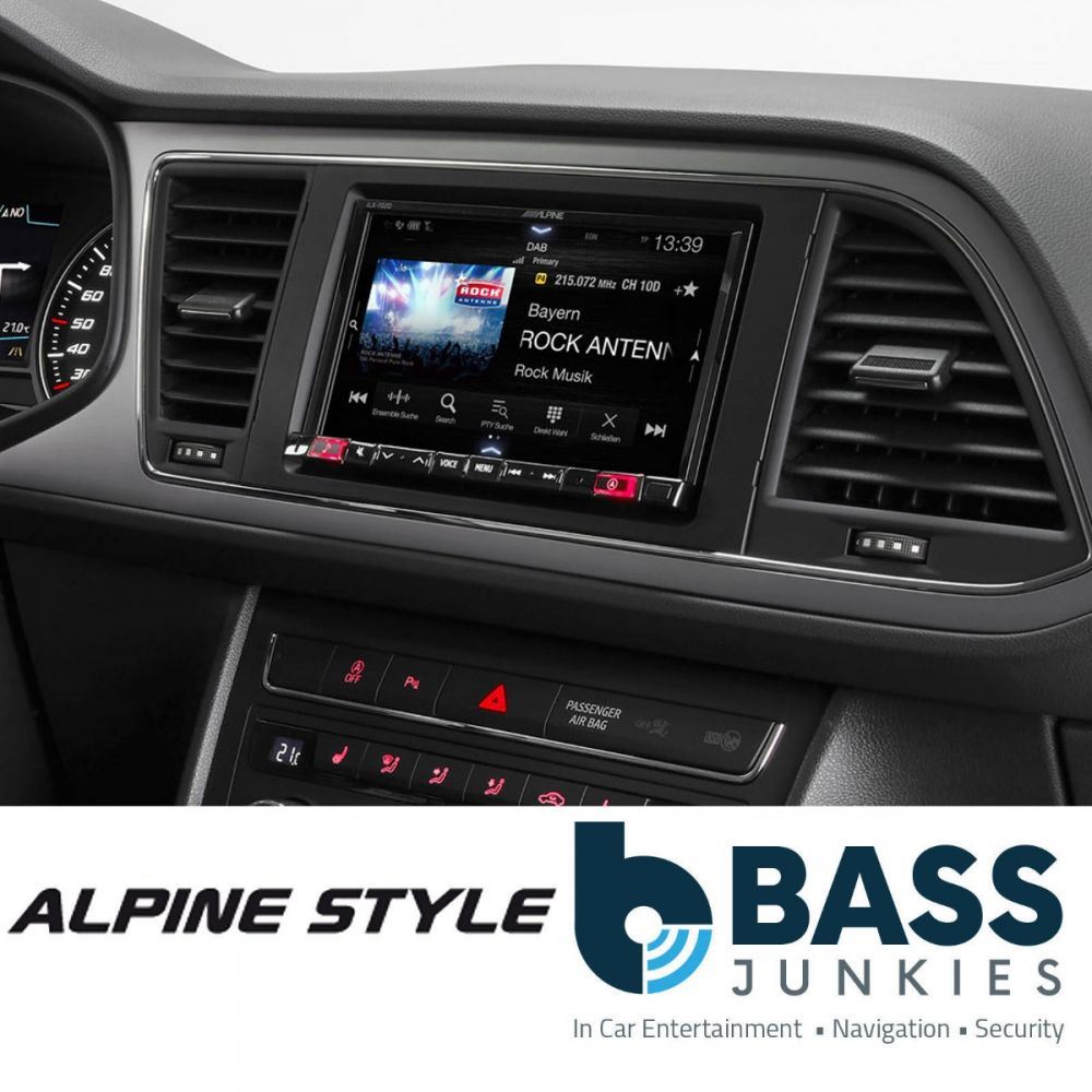 Alpine ILX-702LEON Seat Leon 5F 7" Apple CarPlay Android Auto DAB USB Bluetooth Media System