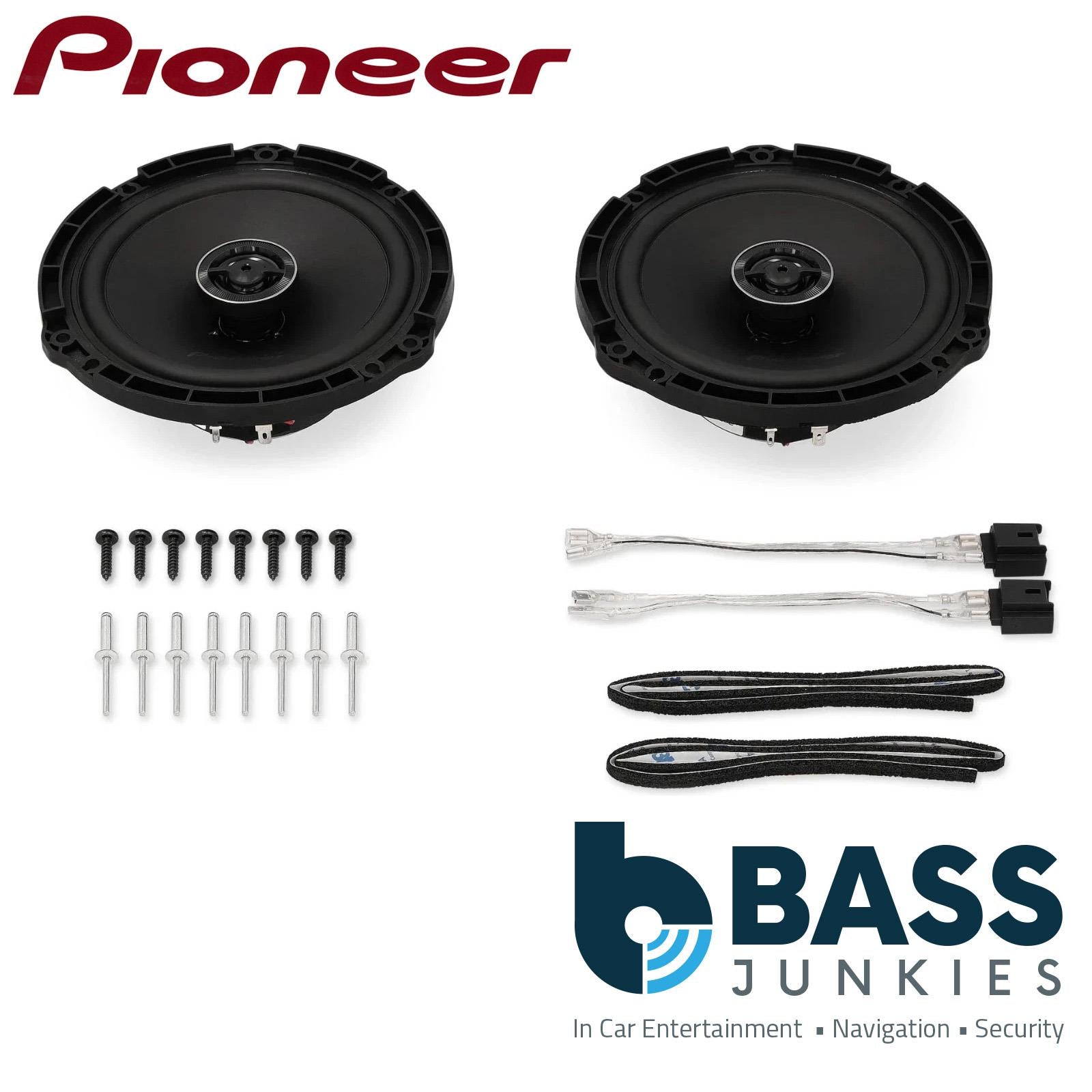 Pioneer TS-Q160F-PC - 700 Watts Car Speakers For Peugeot Fiat Citroen & Vauxhall