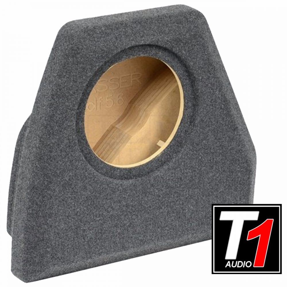 T1 Audio - VW Golf MK5 MK6 2004 To 2012 Left Arch Custom Fit 10" Car Sub Subwoofer Bass Box