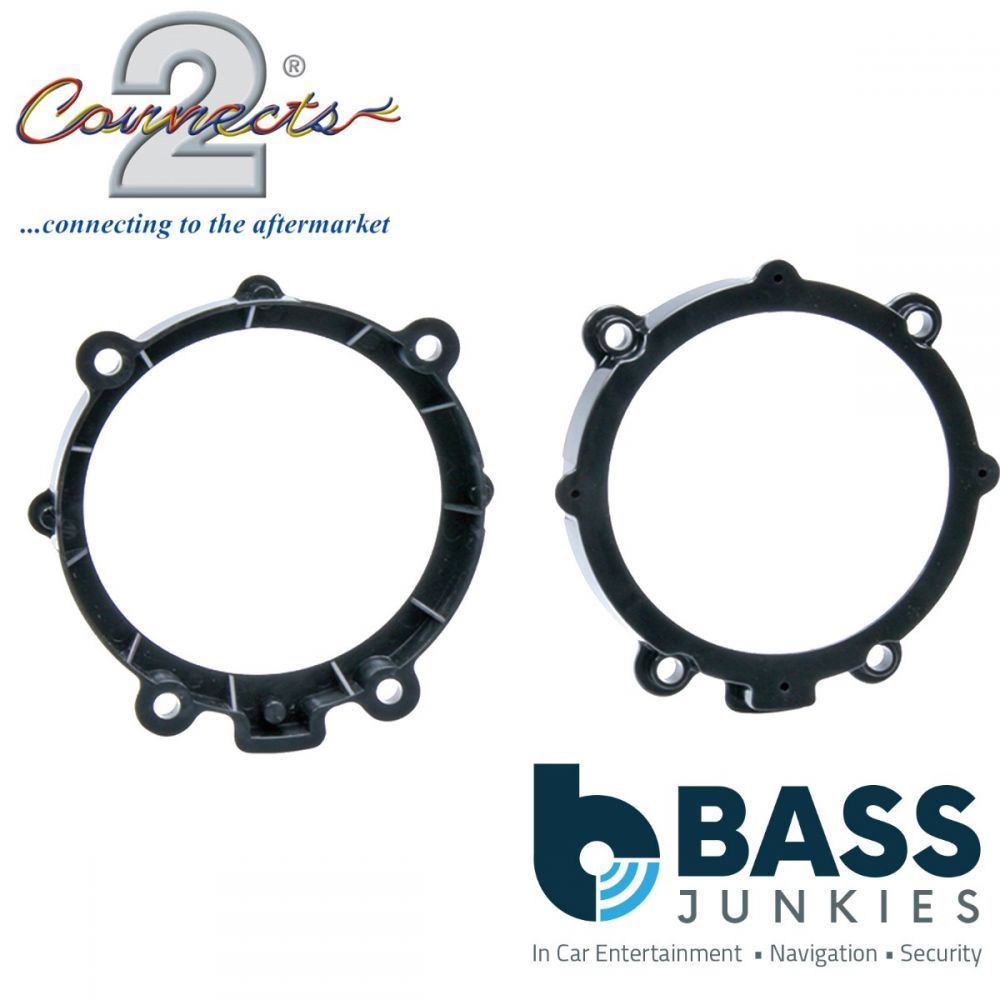 Connects2 Speaker Brackets to fit 5.25" (13cm/130mm) Speakers in to Mercedes Vito 2003-14 | Sprinter 06-18 | Viano 03-07