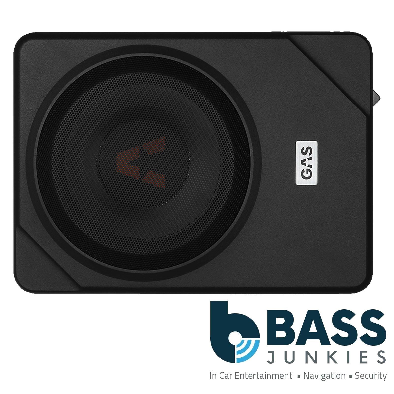 GAS MAX ASB1-8 - 260 Watt Amplified 8" 20cm Active Underseat Car Subwoofer