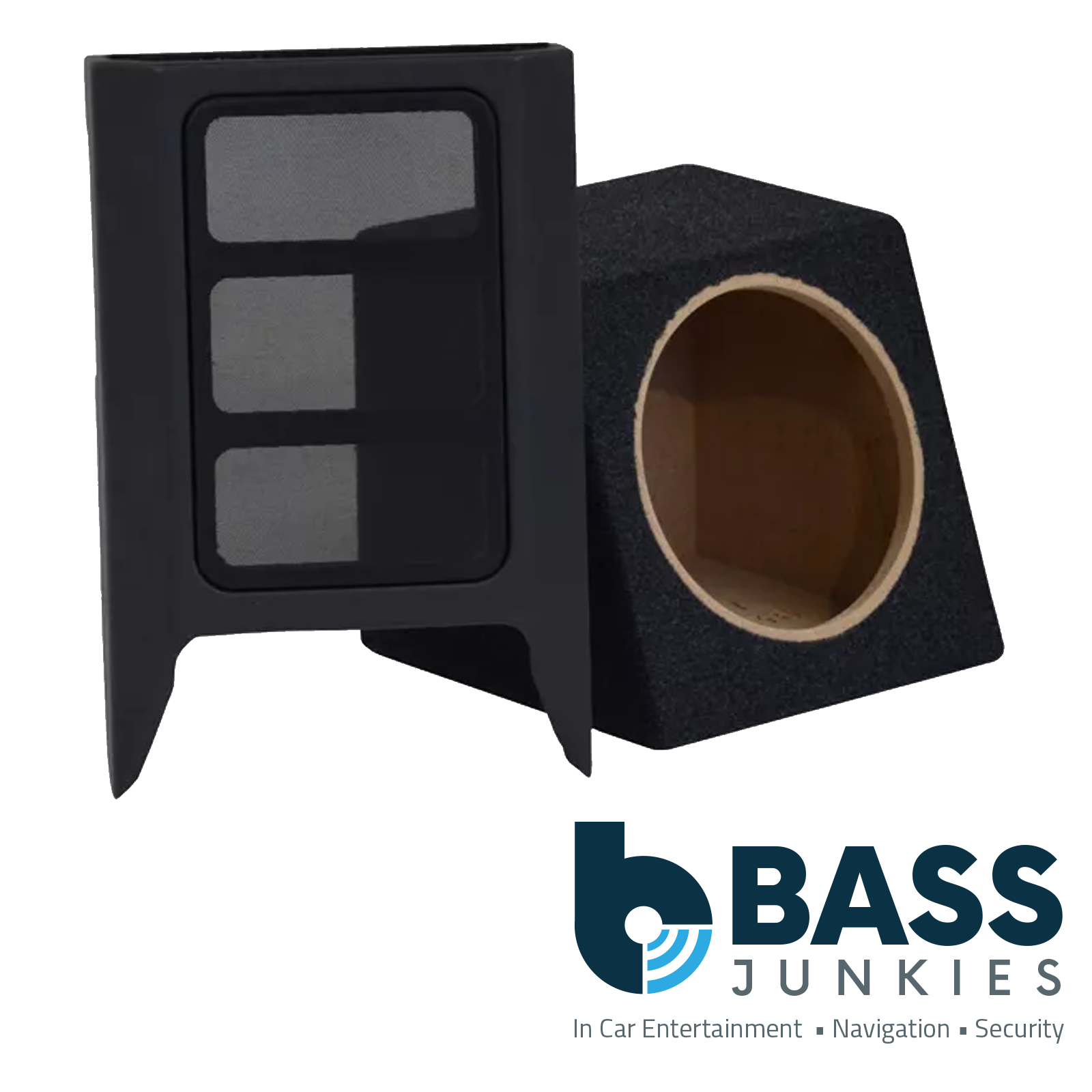 T1 Audio - BMW 3 Series (E36) 1990 - 1998 Rear Armrest Custom Fit 8" Car Sub Subwoofer Bass Box