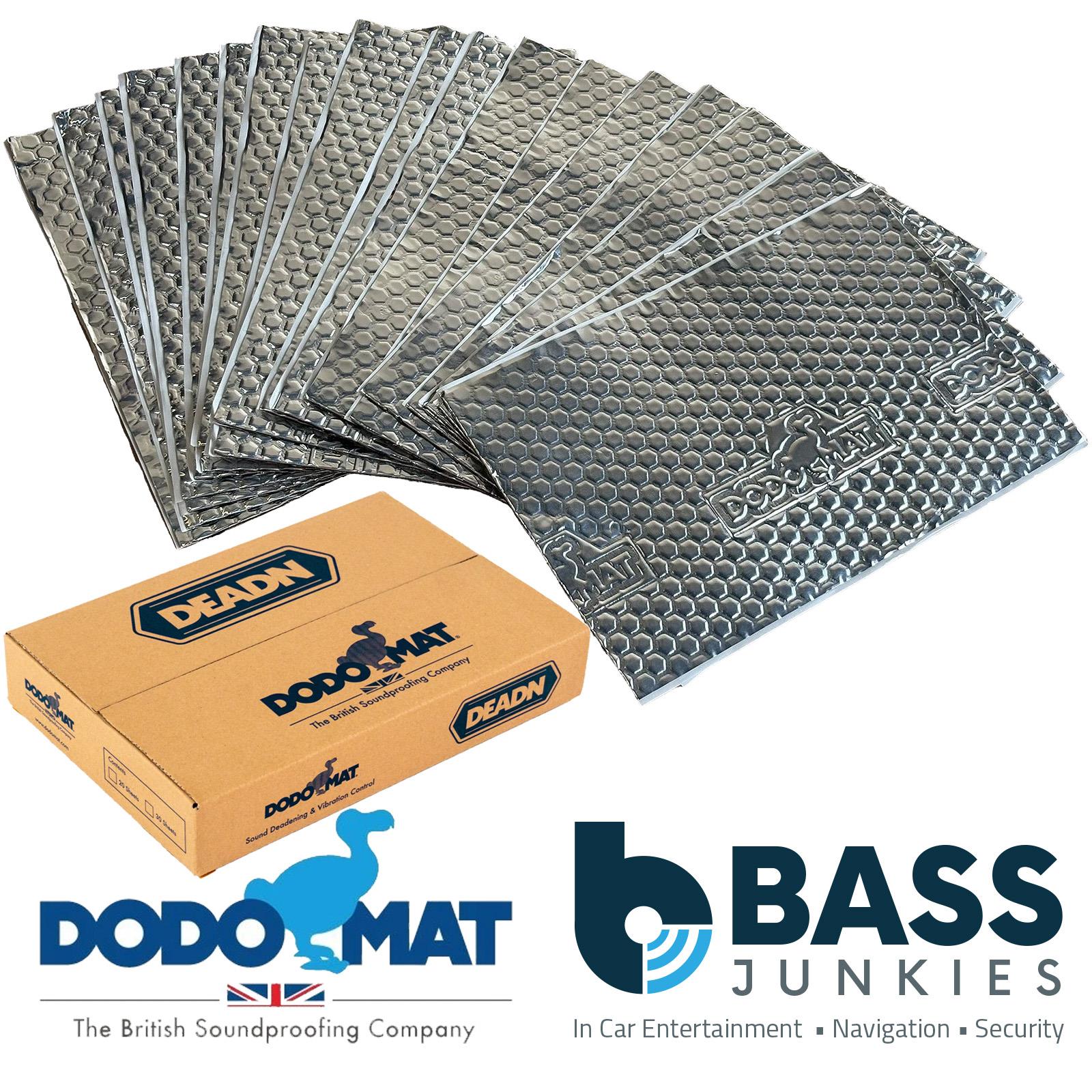 Dodo Mat DEADN Hex - 50 Sheets (4.7sq.m) Sound Deadening Vibration Proofing Mat
