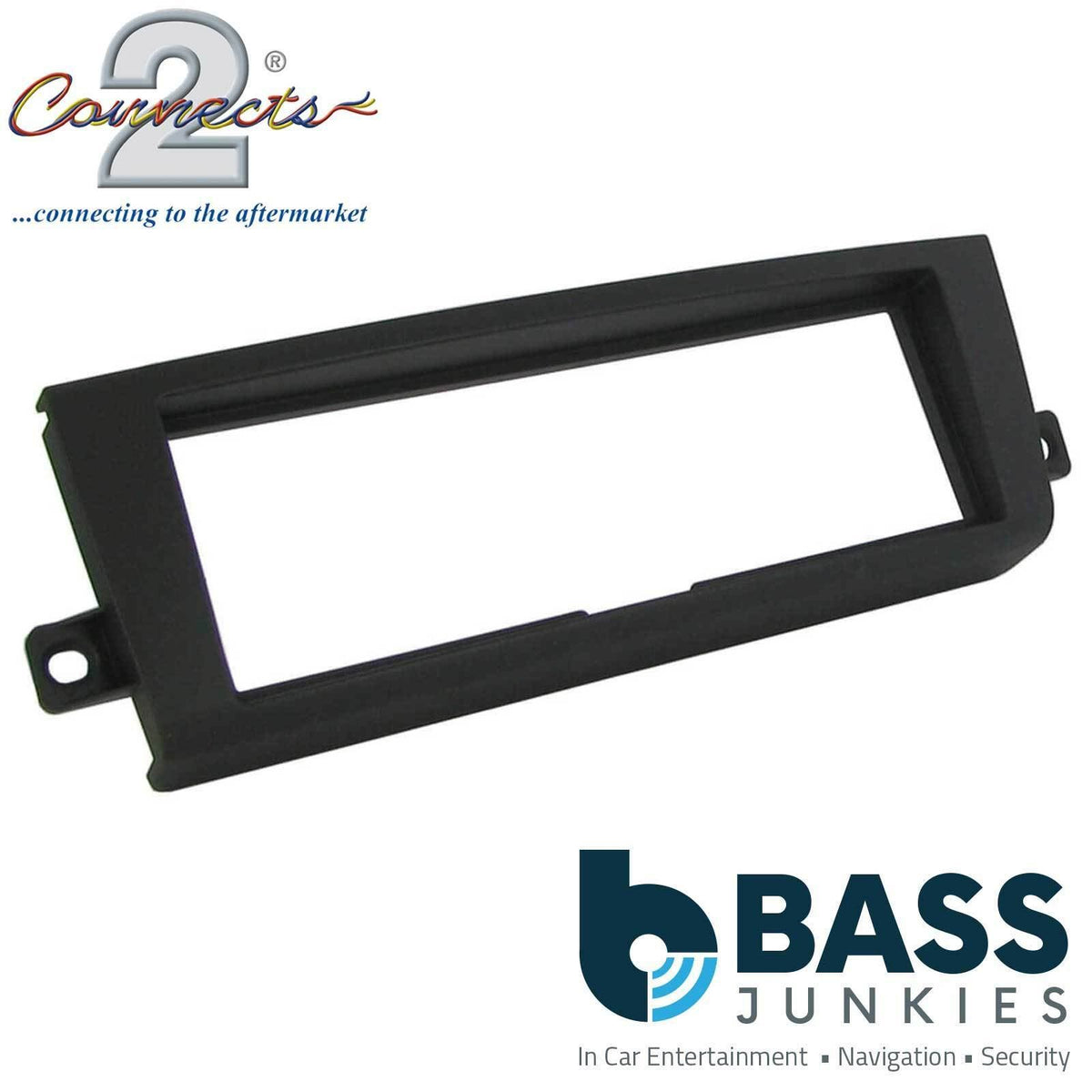CT24RT16 Renault Koleos 2008 On Car Stereo Radio Single Din Fascia Panel (BLACK)