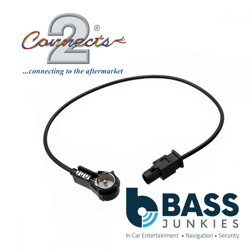 Connects2 CT27AA16 - BMW Car Stereo Fakra - ISO Antenna Adapter