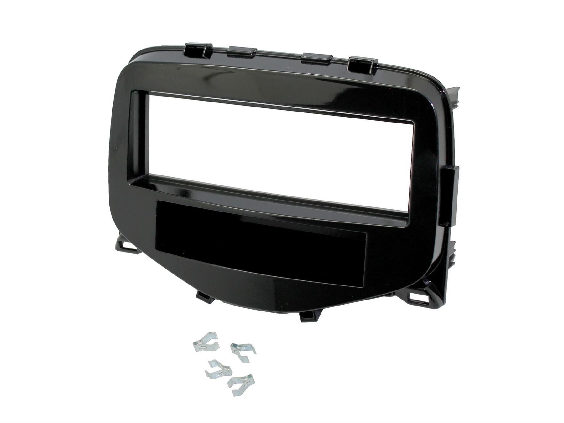 CT24TY57 For Toyota Aygo 2014 On Car Stereo Single Din Fascia Facia Panel Plate