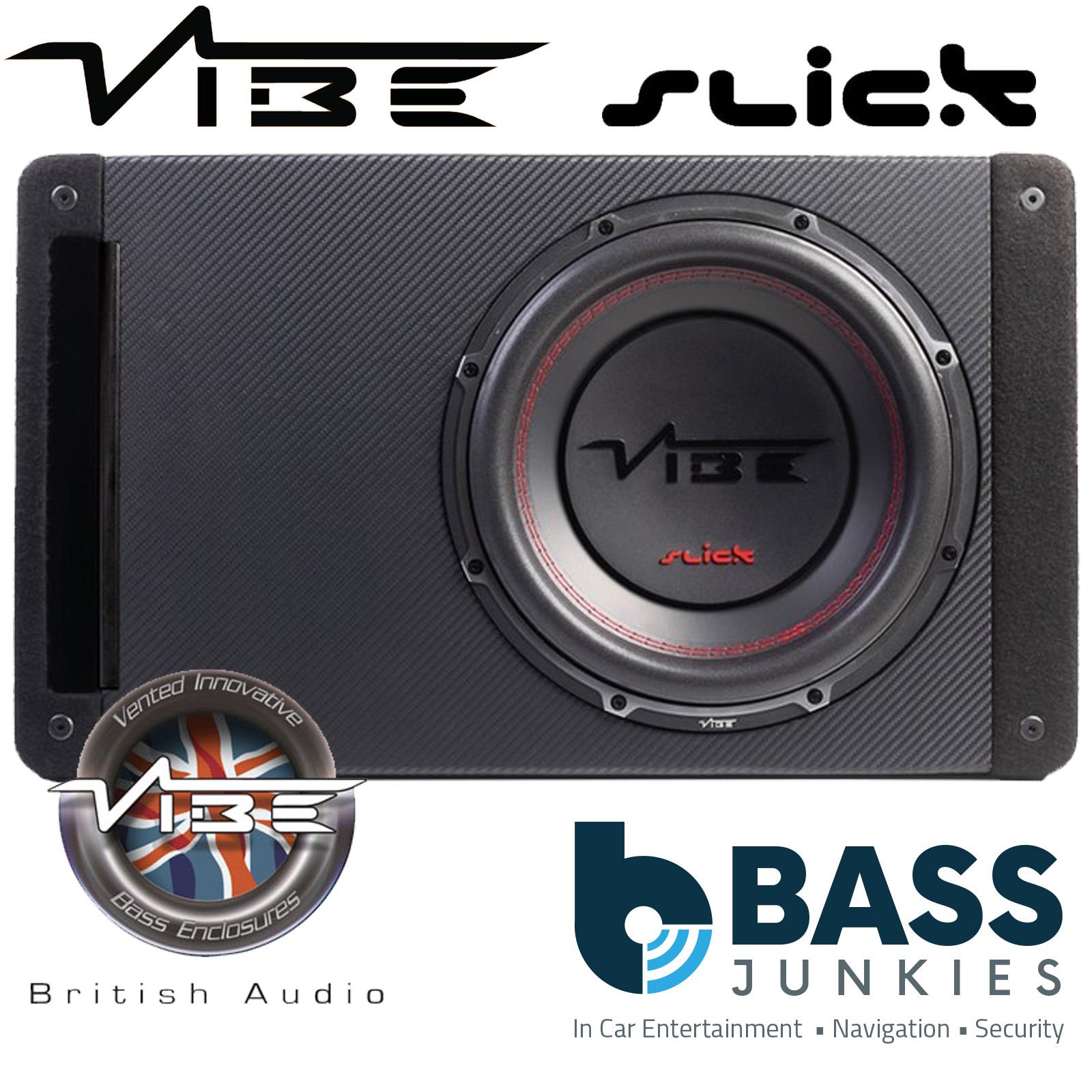Vibe SLICKV12-V5 - 1500 Watts SLICK 12" Inch 30cm Passive Car Bass Box Enclosure
