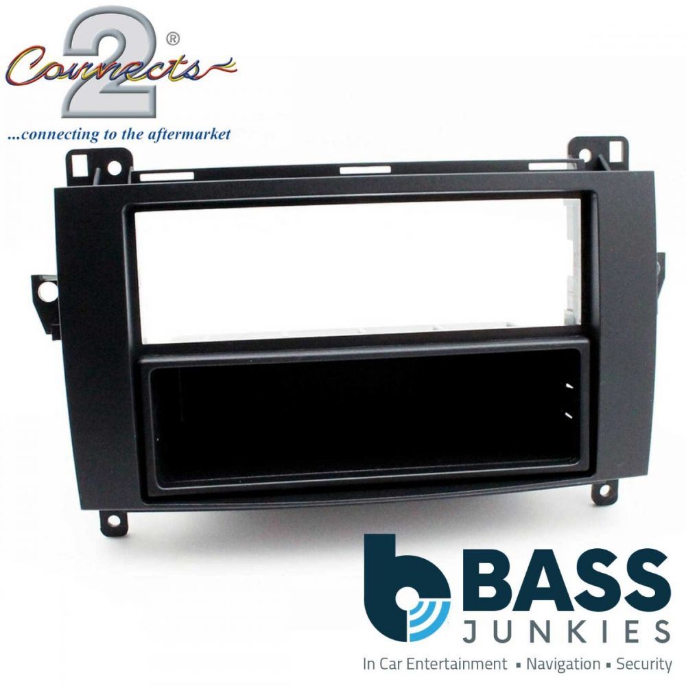 Mercedes B Class 2005> Car Stereo Radio Single Din Fascia Panel Plate