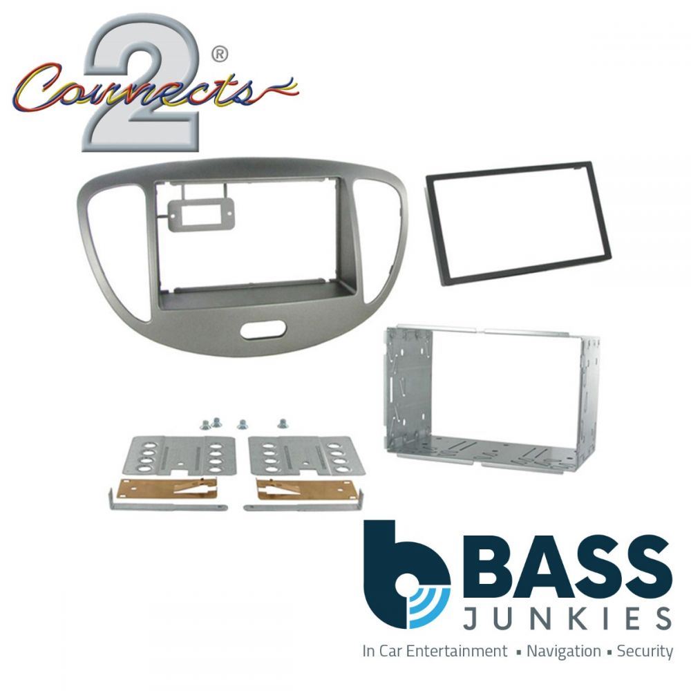 Connects2 CT23HY25 Hyundai i10 2008 - 2013 Car Stereo Double Din Fascia Panel