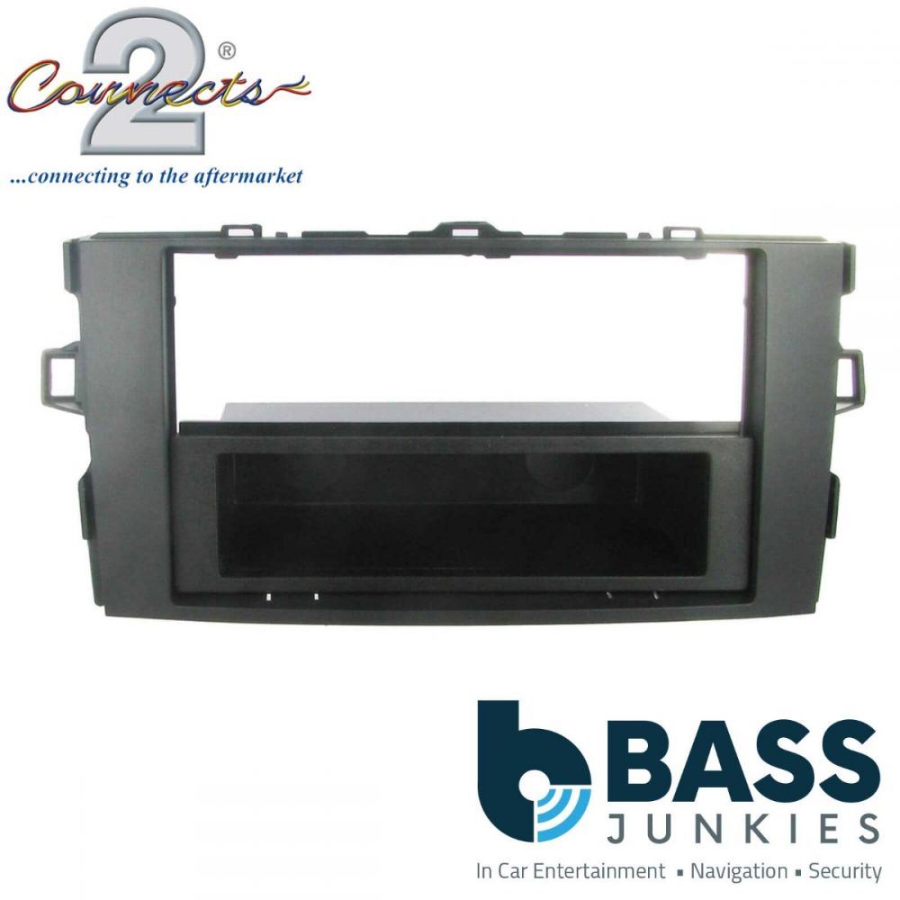 CT24TY37 For Toyota Auris 2007 On Car Stereo Single Din Fascia Facia Panel Plate
