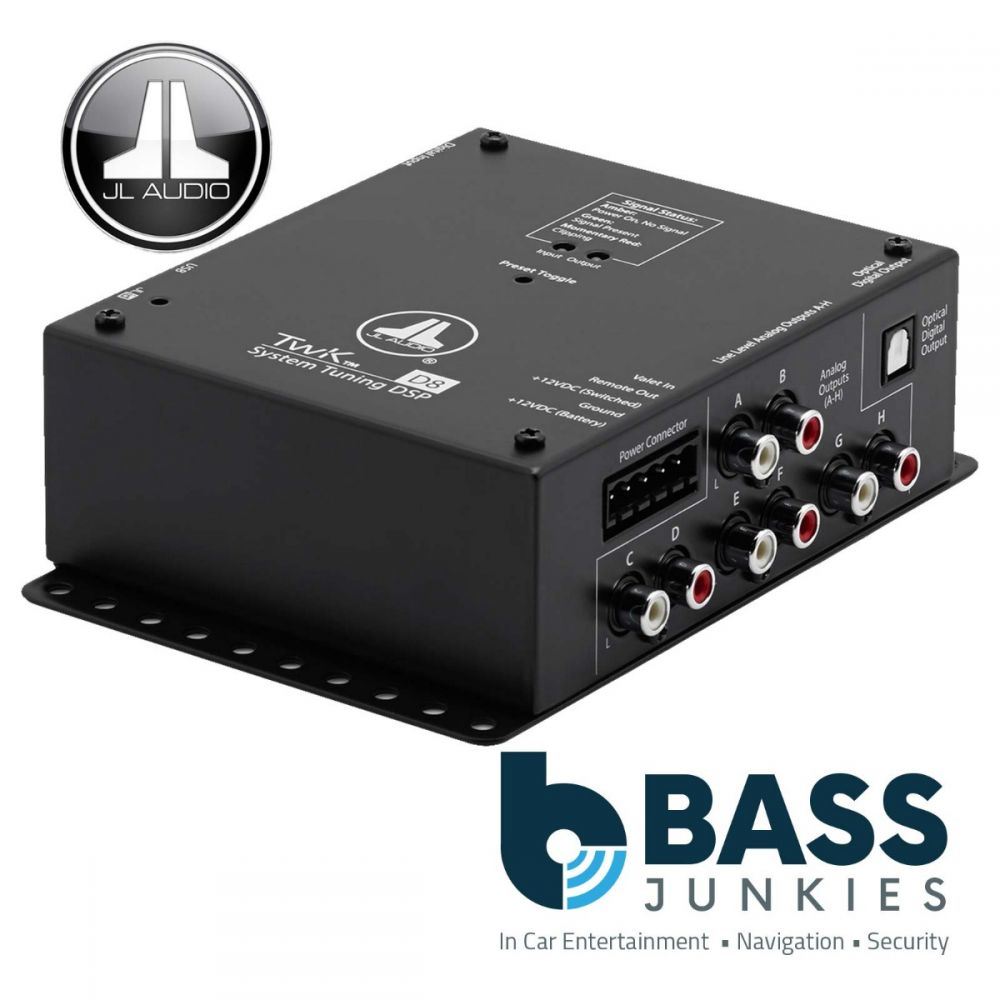 JL Audio TWK-D8 - System Tuning DSP Controlled By Tun Software - Digital Input