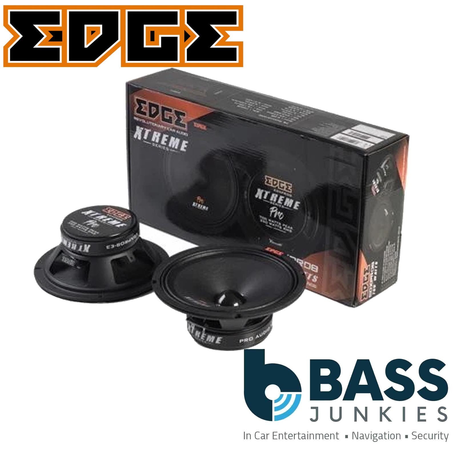 Edge EDUPRO8-E3 - 8 Inch 1800 Watts Pro Audio Bass Midrange Car Speaker Pair
