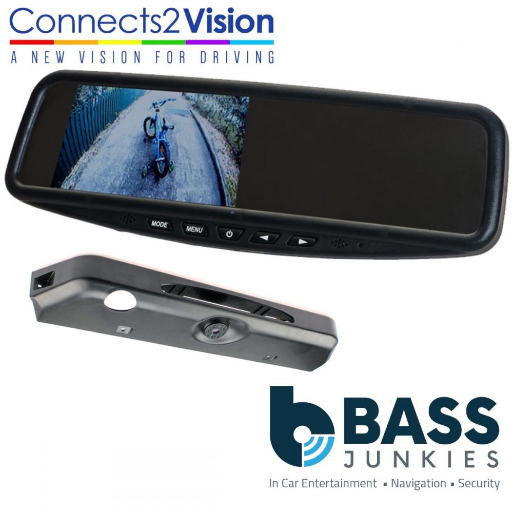 Connects2 CAM-IV2 Iveco Daily 2014 Onwards Rear View Reversing Camera & 4.3" Mirror Screen