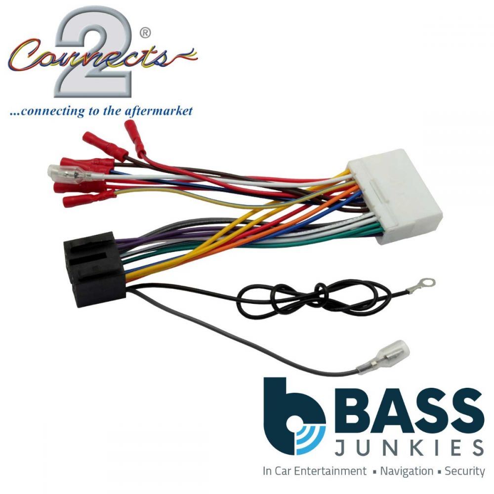 Connects2 CT20JG02 - Jaguar Varied Vehicle Car Stereo ISO Wiring Harness Adaptor Lead
