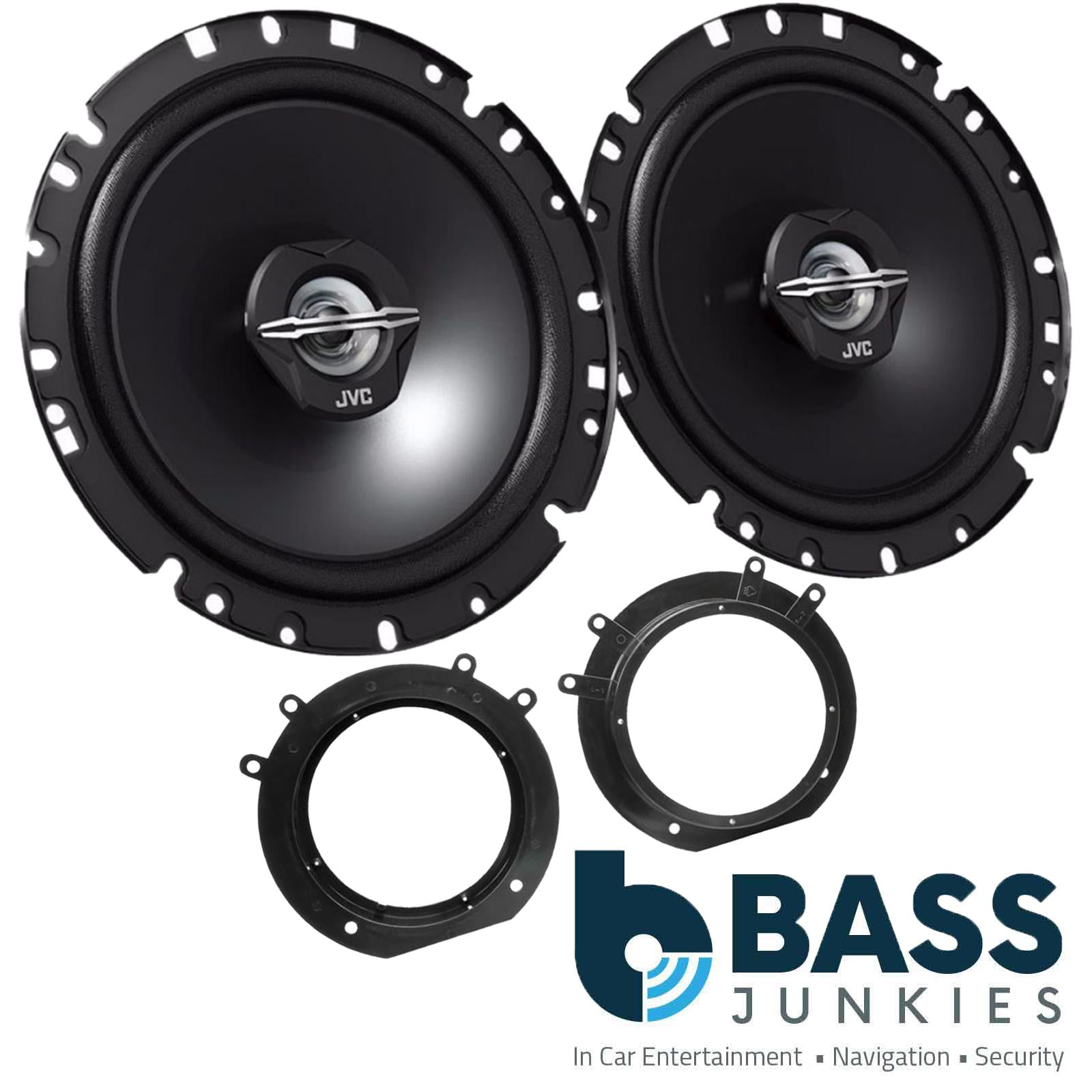 Citroen Dispatch 07-14 JVC 17cm 6.3/4 Inch 600Watts 2Way Front Door Car Speakers