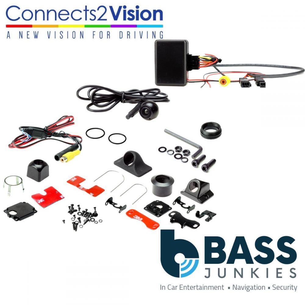 Volkswagen Golf Passat Rear Reversing Camera & Add On Interface Kit Allows for the Connection of A Video Source in Conjunction with a Factory Fitted Rear View Camera