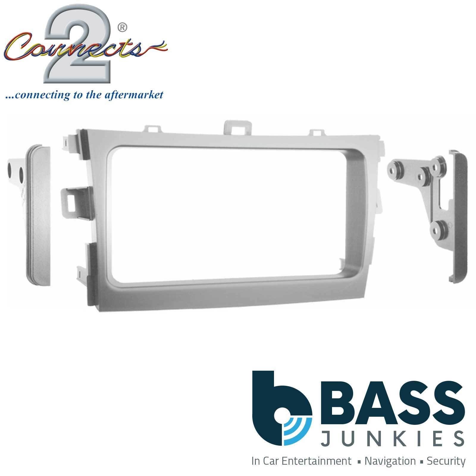 Connects2 CT23TY10 Toyota Corolla 2009 - 2013 Car Stereo Double Din Fascia Panel Plate