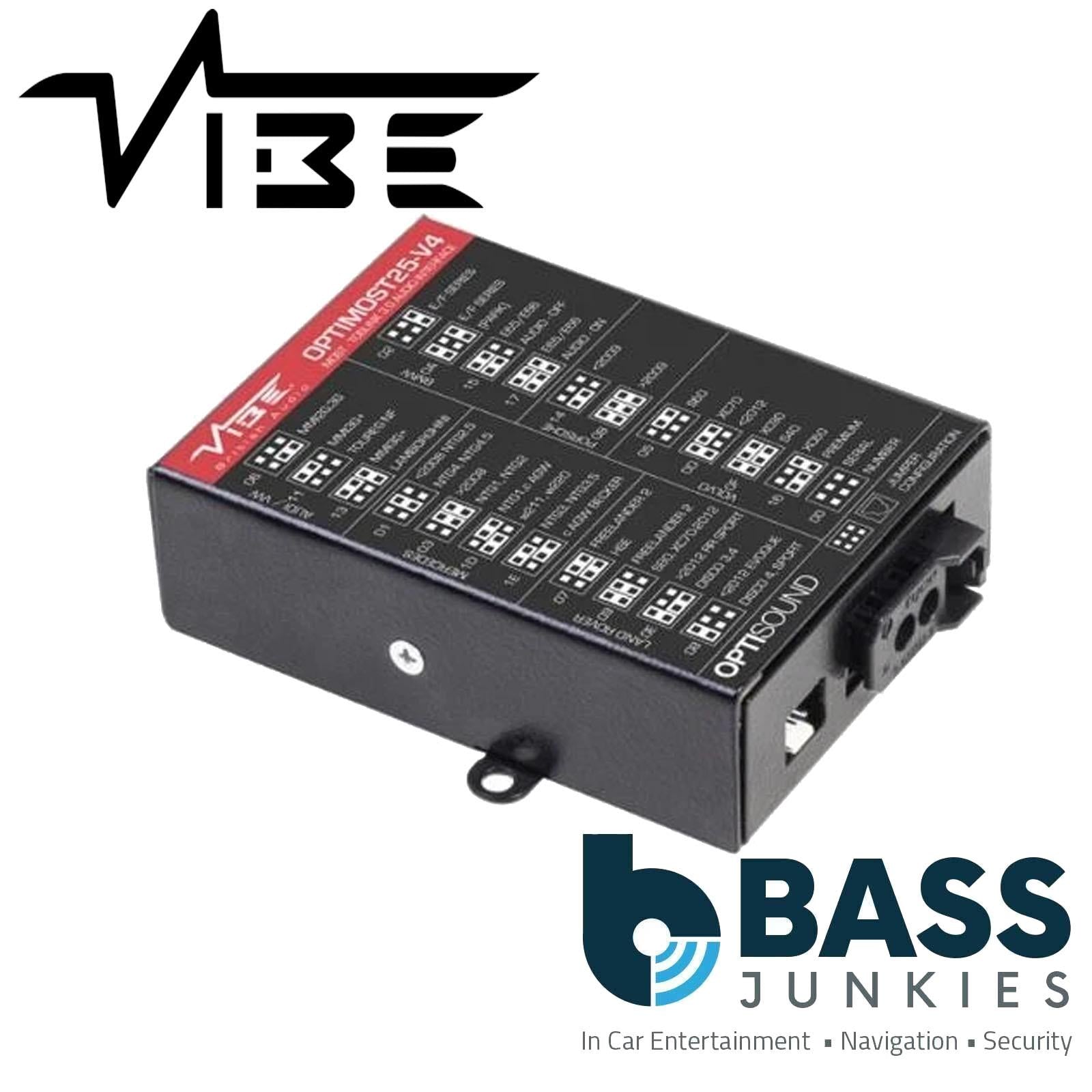 VIBE OPTIMOST25-V4 - Most 25 Optical Audio Interface Adaptor DSP Integration