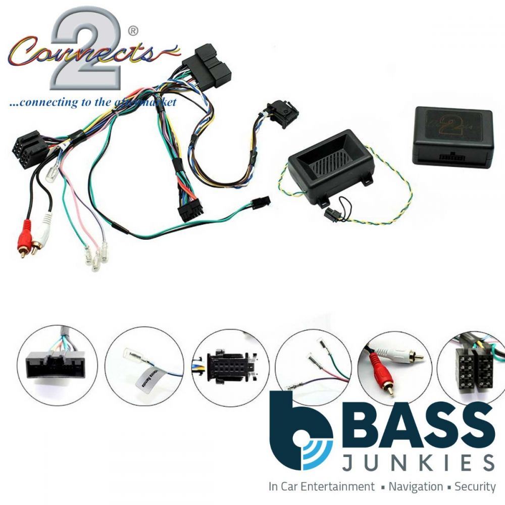 Connects2 CTSFO008.2 Ford Ranger B-Max Kuga Fiesta Transit-Custom Escape Ecosport Transit-Connect Taurus Car Stereo Radio Steering Wheel Interface Stalk Control
