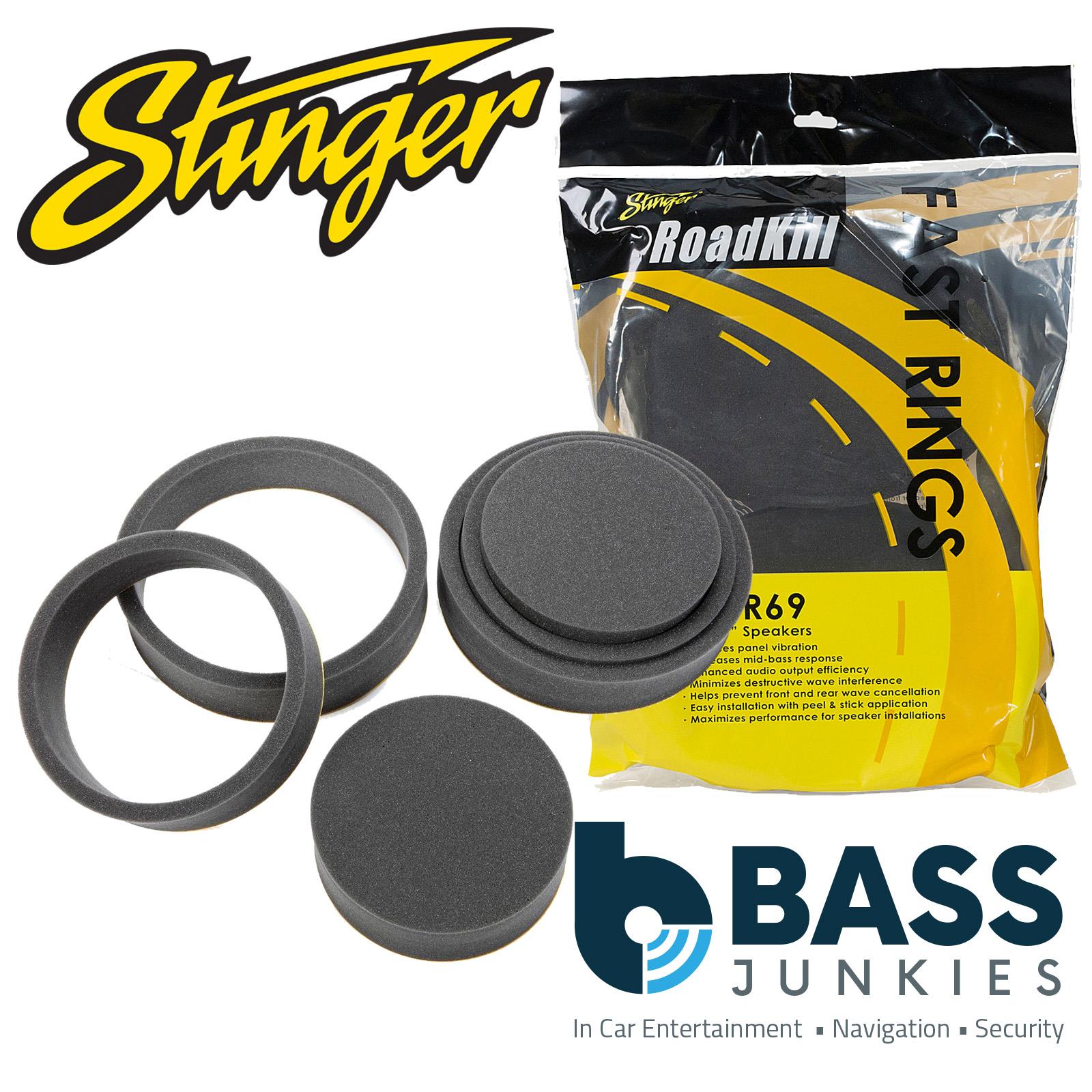 Stinger Roadkill FAST8 - Fast Rings 8" Speaker Foam Pad Ring Baffle Kit