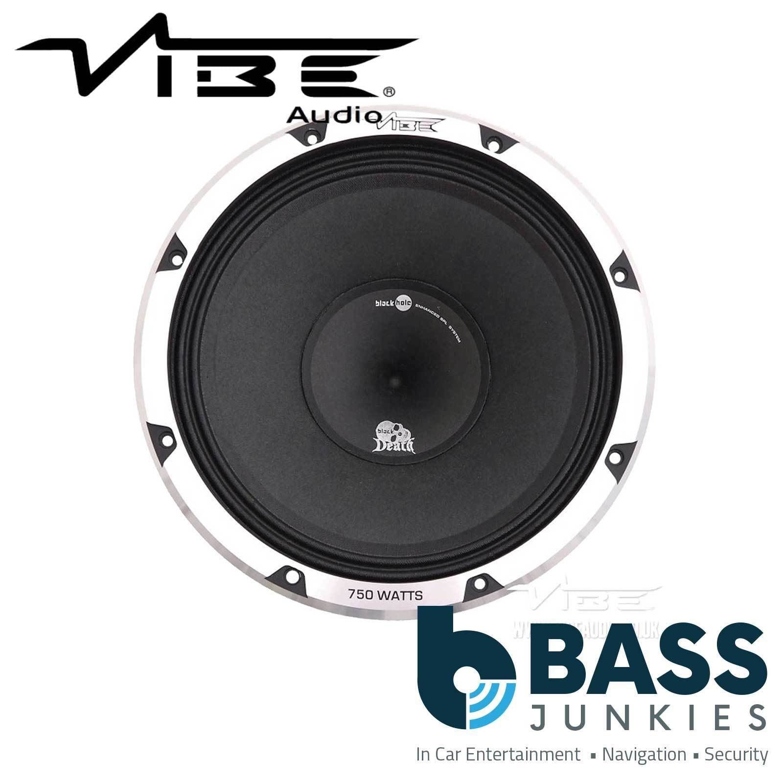 Vibe BDPRO10M Black Death Pro Audio 25cm 10" 750 Watts SPL Car Sub SubWoofer