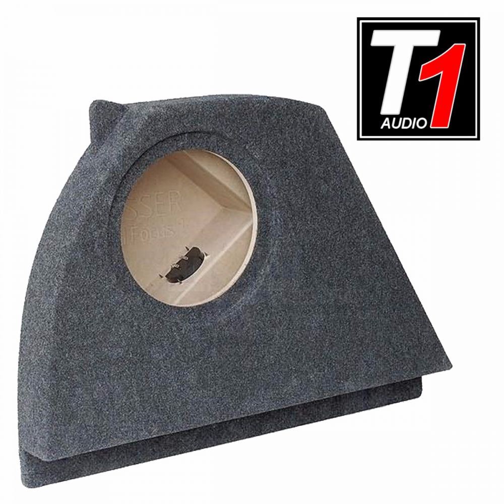 T1 Audio - Ford Focus MK1 1998 To 2005 Left Arch Custom Fit 10" Car Sub Subwoofer Bass Box
