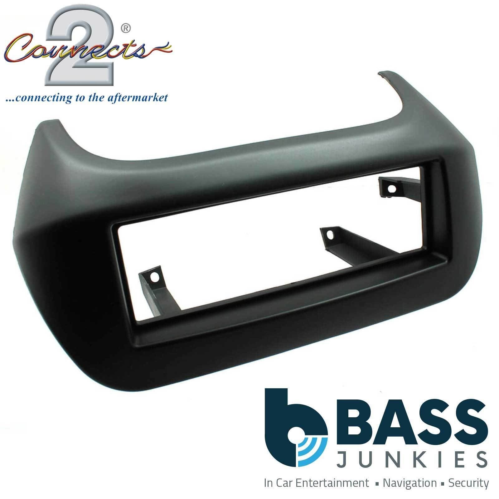 Connects2 CT24PE18 - Peugeot Bipper 2008 - 2012 Black Car Stereo Single Din Fascia Panel & Full Fitting Kit