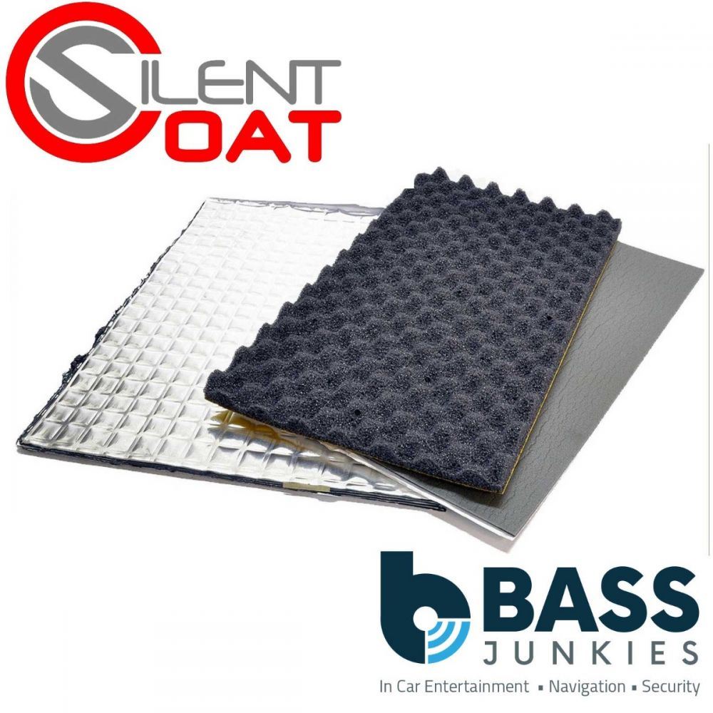 Silent Coat Speaker Sound Proof Deadening Mat Starter Set