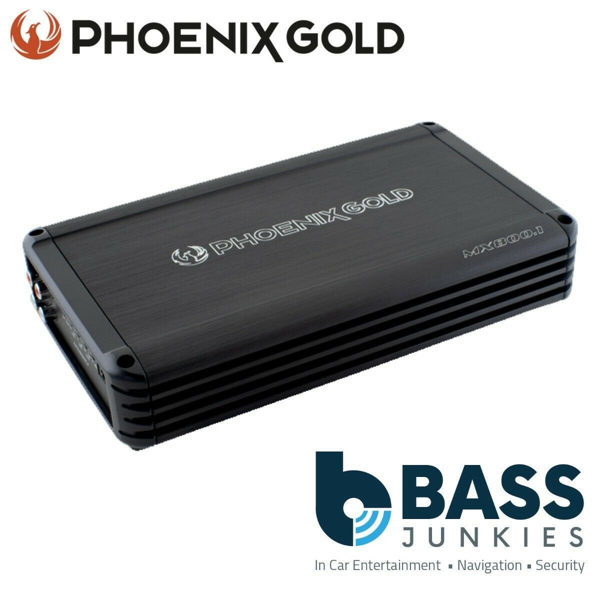 Phoenix Gold MX Series MX800.1 800 Watts Monoblock Class D Car Amplifier