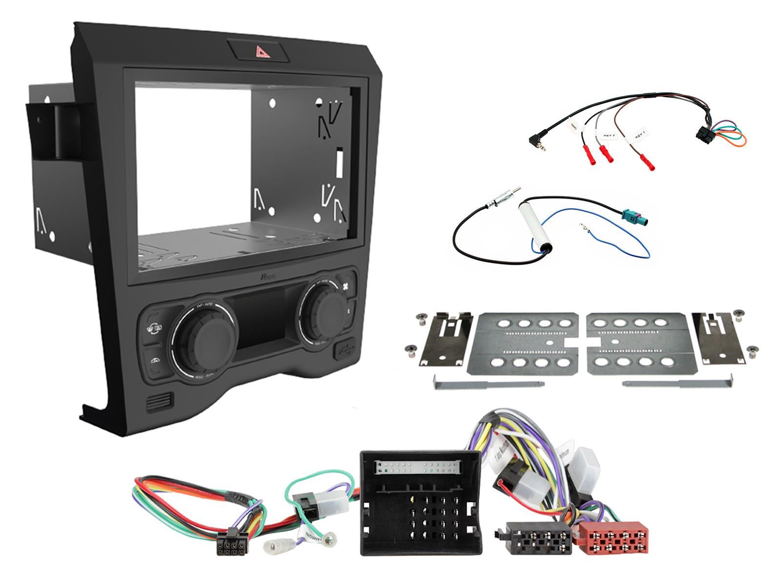 Connects2 Double Din Stereo fitting kit for Holden Commodore 2006-2011 Vehicle Specific Stereo Screen Steering Controls Fitting Kit