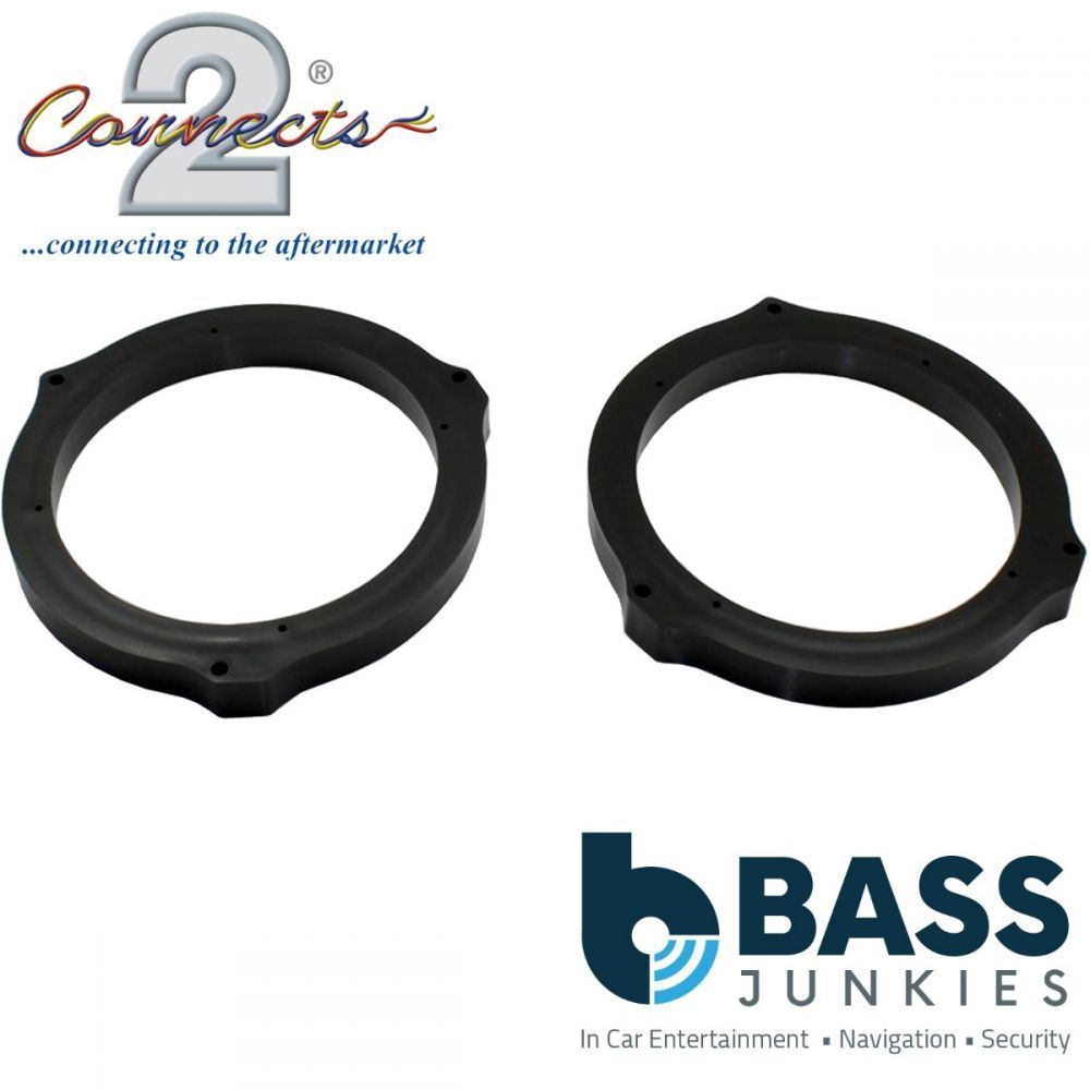 Connects2 CT25FD09 - Ford Focus Mondeo 165mm 6.5" Rear Door Car Speaker Adapter Brackets