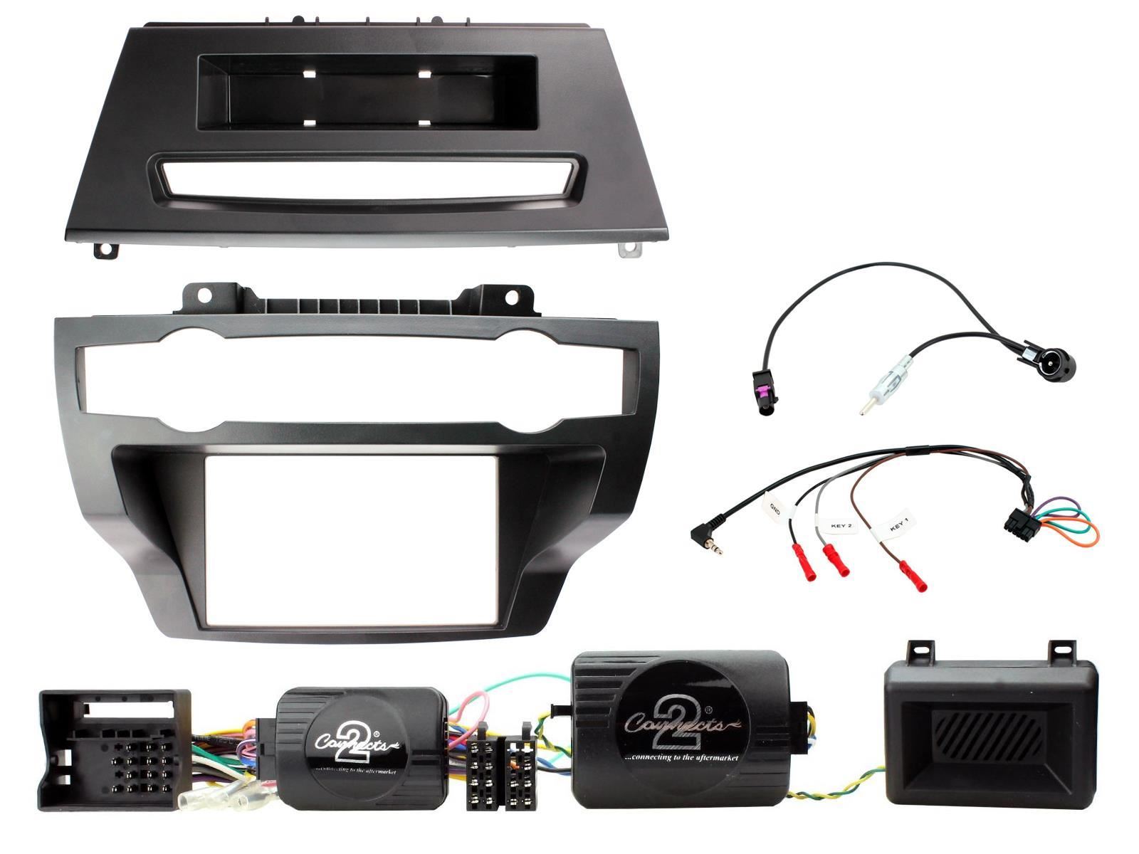 Connects2 CTKBM33 BMW X5 & X6 Car Stereo Double Din Fascia Fitting Kit