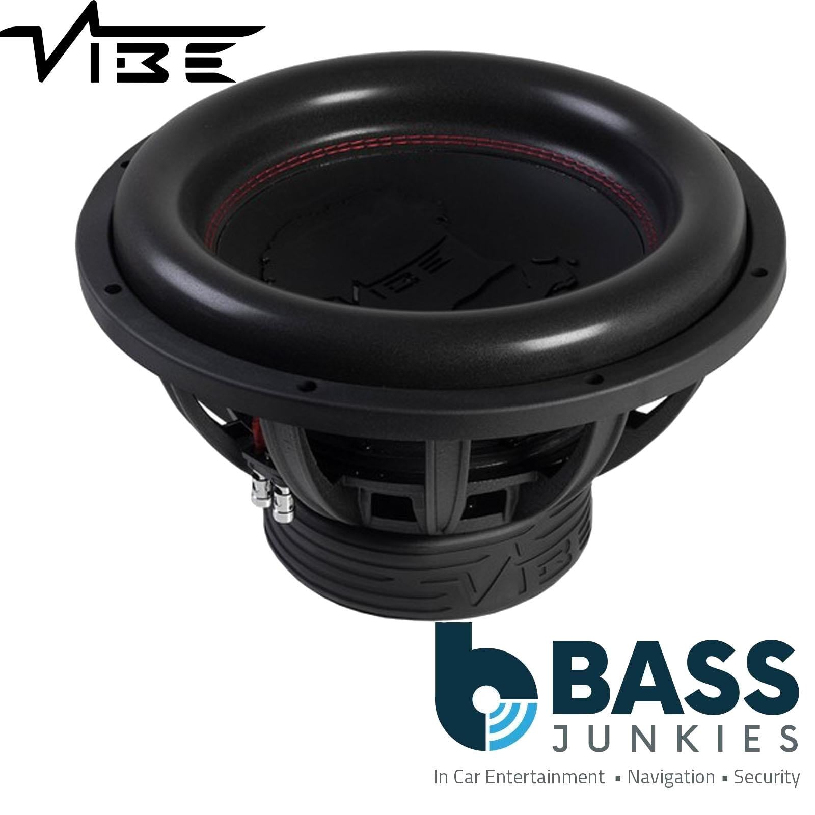VIBE Black Death BD15D2-V4 - 15inch 3600W 2Ohm SPL Car Audio Bass Subwoofer