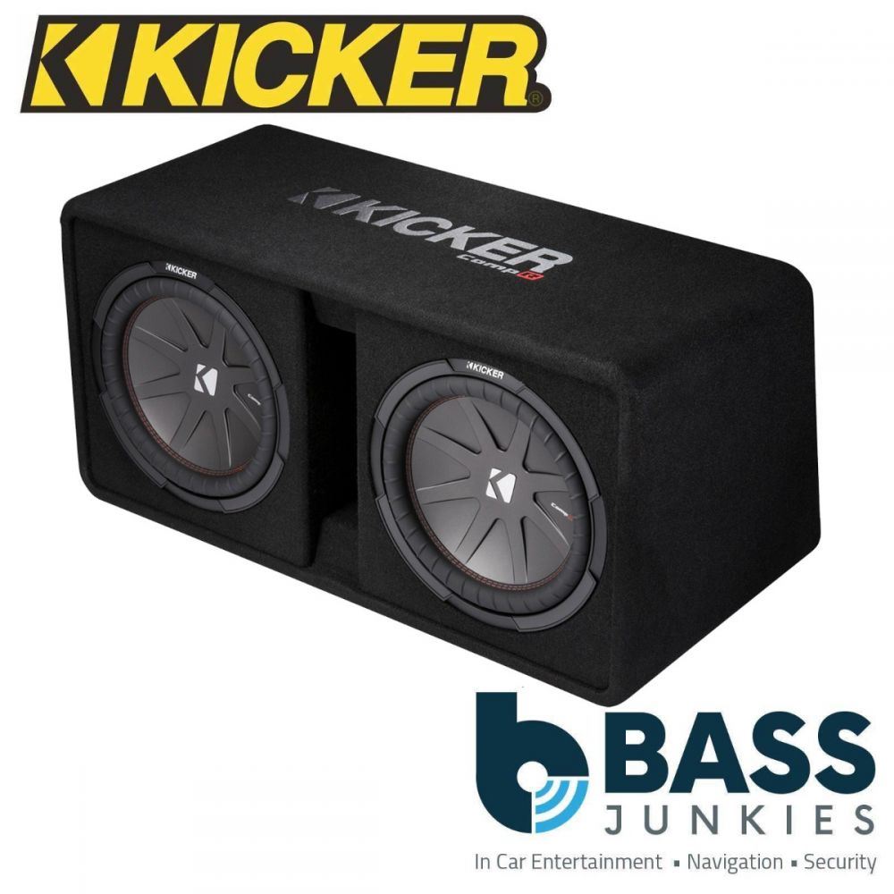 Kicker CompR 43CWR122 – Subwoofer 12" (30cm) 500W RMS, Doppia Bobina 2+2 Ohm, Cestello In Acciaio - 6