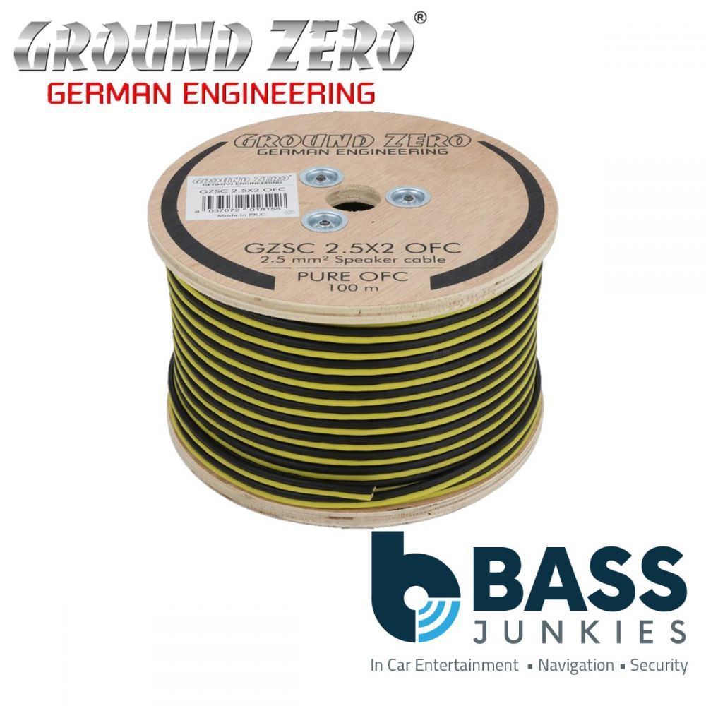 Ground Zero GZSC 4.0X2 OFC 2x 4 mm² OFC Car Speaker Wire