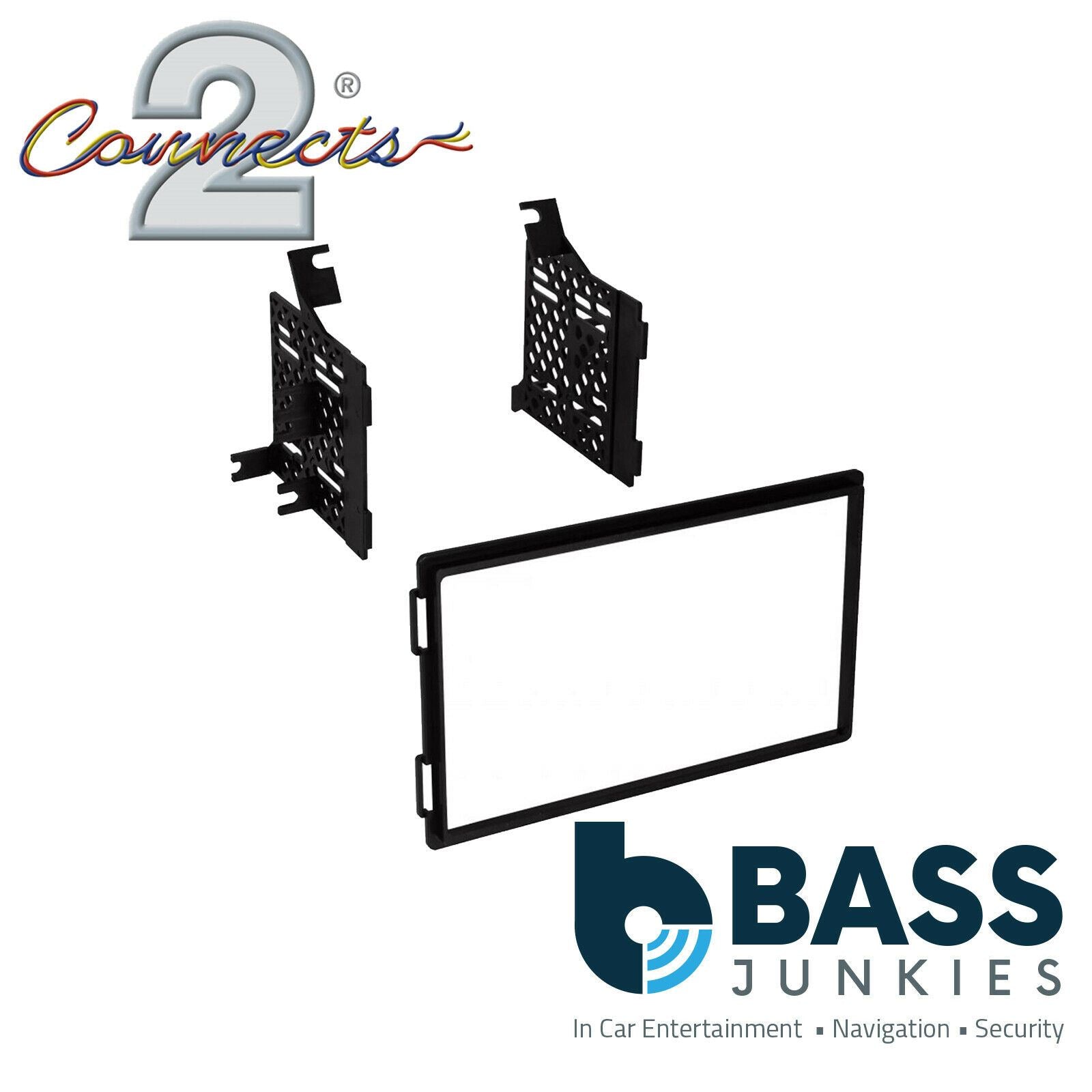 Connects2 CT23NS41 - Nissan Frontier, Pathfinder, Titan, Xterra Double Din Fascia Kit