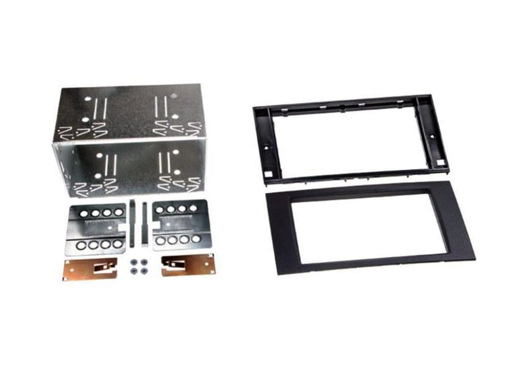Connects2 CT23FD50 Ford Fiesta Focus C-Max Fusion Galaxy Kuga S-Max Transit Car Stereo Double Din Fascia Panel & Cage Kit